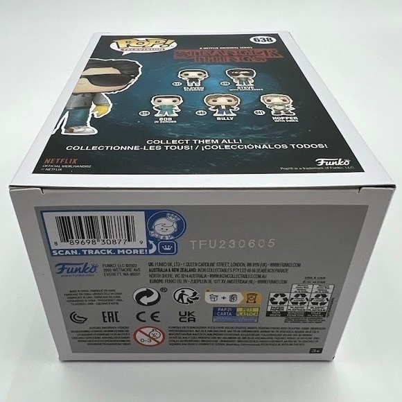 Funko Pop Stranger Things Steve With Sunglasses 638 Vinyl Figure - Picture 6 of 6